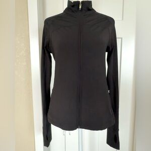GapBody Black Full-Zip Performance Jacket Women’s Small